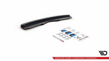 Diffusor Heckansatz passend für Ford S-Max Vignale Mk2 FL schwarz Hochglanz