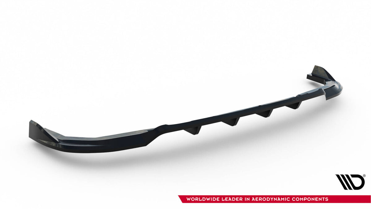 Diffusor Heckansatz passend für Ford Tourneo Courier Mk2 schwarz Hochglanz