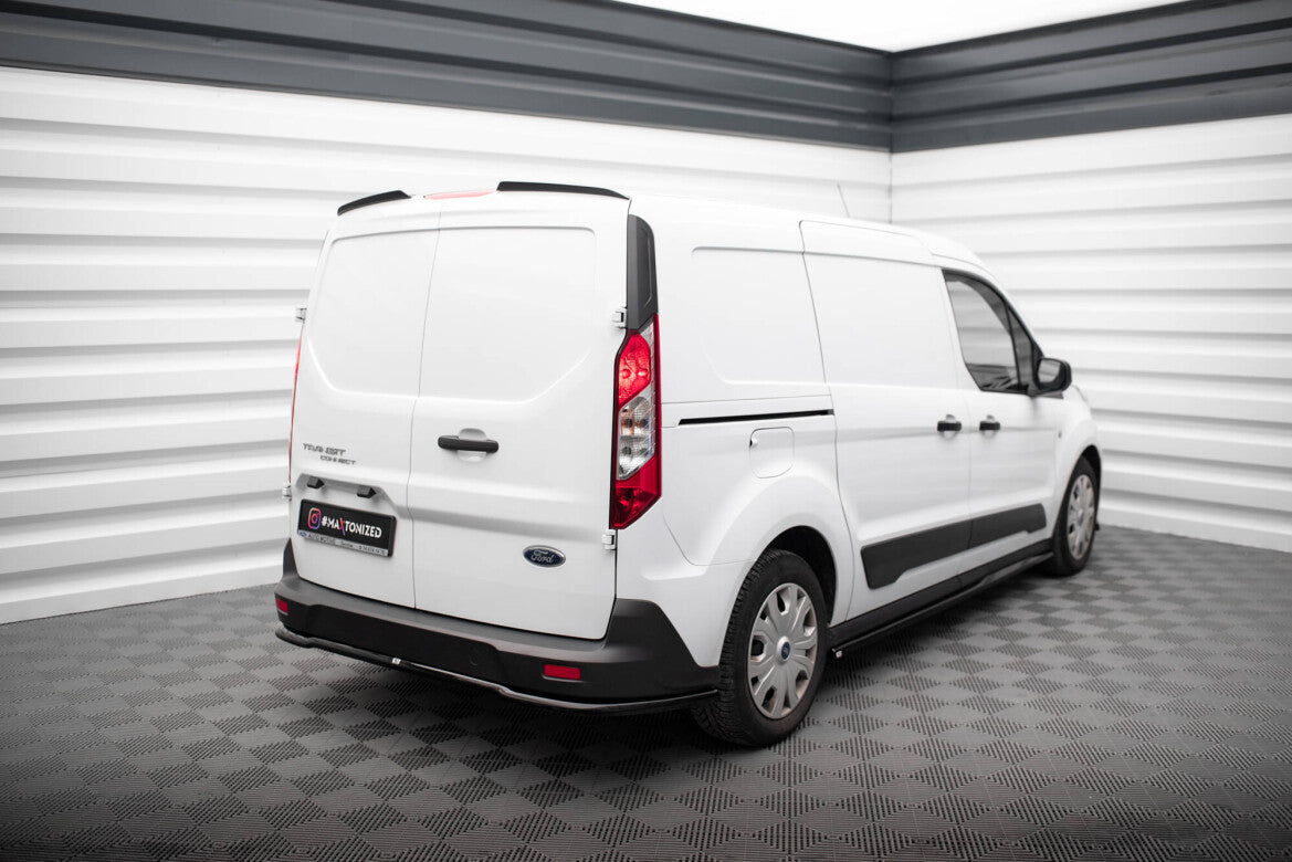 Diffusor Heckansatz passend für Ford Transit Connect Mk2 FL schwarz Hochglanz
