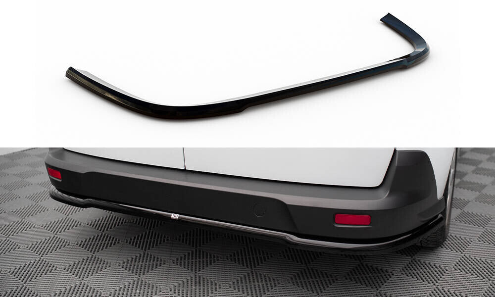 Diffusor Heckansatz passend für Ford Transit Connect Mk2 FL schwarz Hochglanz