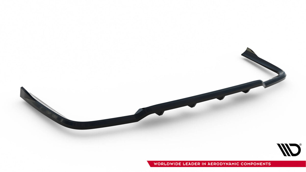Diffusor Heckansatz passend für Ford Transit Custom / Tourneo Custom Mk2 schwarz Hochglanz