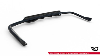 Diffusor Heckansatz passend für Ford Transit Custom / Tourneo Custom Mk2 schwarz Hochglanz