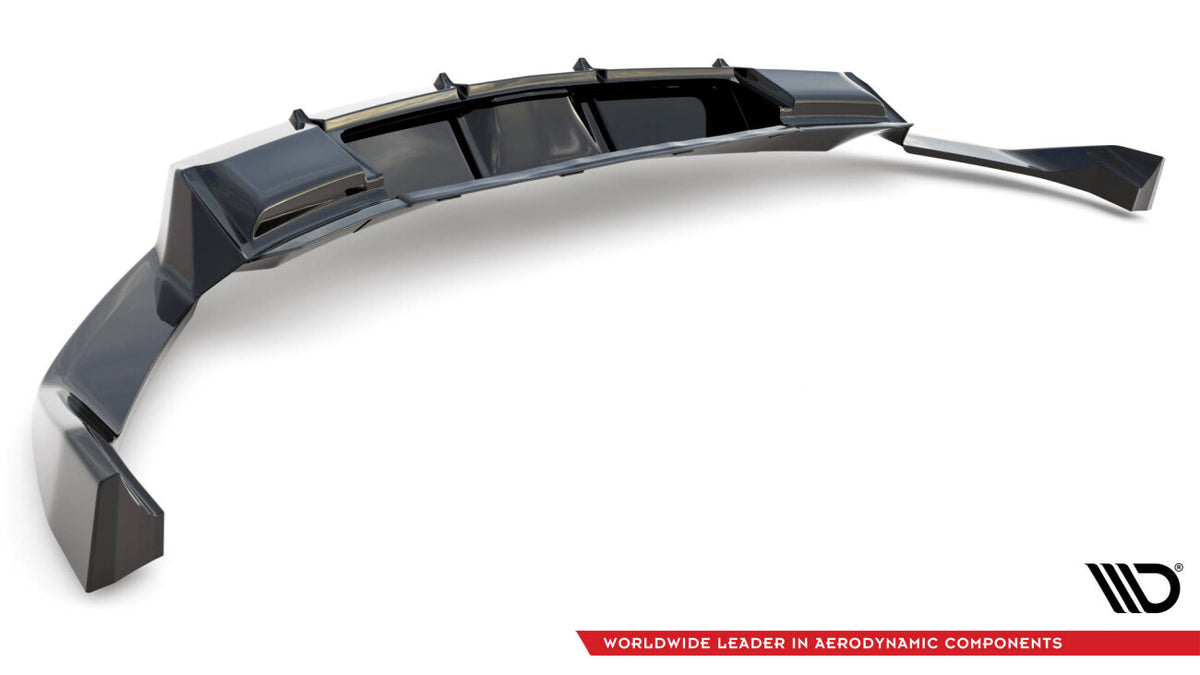 Diffusor Heckansatz passend für Lamborghini Urus Mk1 schwarz Hochglanz