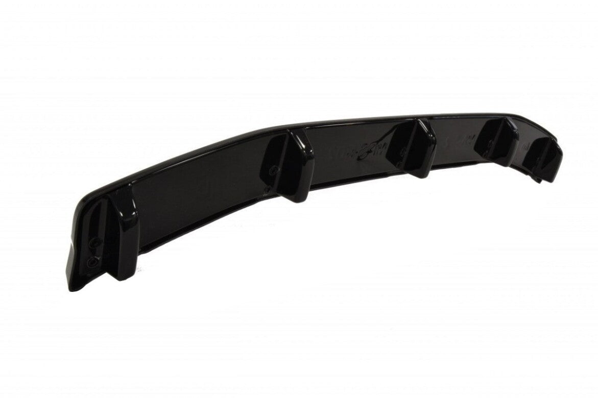 Diffusor Heckansatz passend für Mazda 3 MK2 MPS schwarz Hochglanz