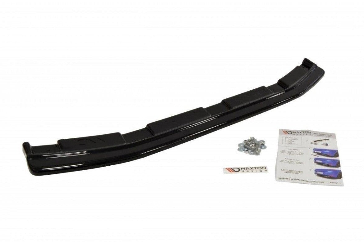 Diffusor Heckansatz passend für Mazda 3 MK2 MPS schwarz Hochglanz