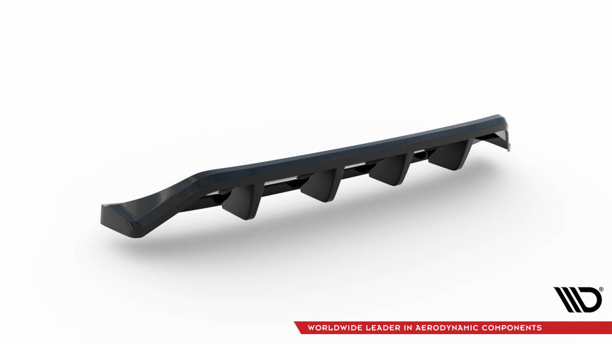Diffusor Heckansatz passend für Mazda 3 Mk4 schwarz Hochglanz