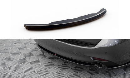 Diffusor Heckansatz passend für Mazda 6 Kombi Mk3 FL schwarz Hochglanz