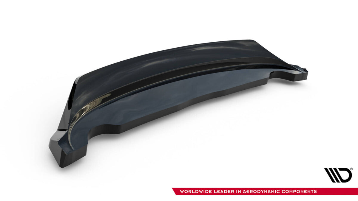 Diffusor Heckansatz passend für Mazda 6 Limousine Mk3 FL schwarz Hochglanz