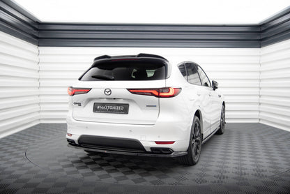 Diffusor Heckansatz passend für Mazda CX-60 Mk1 schwarz Hochglanz