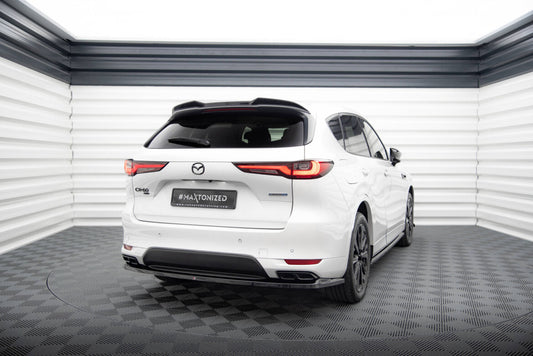 Diffusor Heckansatz passend für Mazda CX-60 Mk1 schwarz Hochglanz