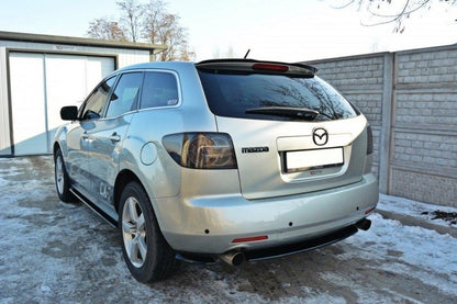 Diffusor Heckansatz passend für Mazda CX-7 schwarz Hochglanz