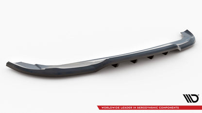 Diffusor Heckansatz passend für Mercedes A AMG-Line W176 Facelif schwarz Hochglanz