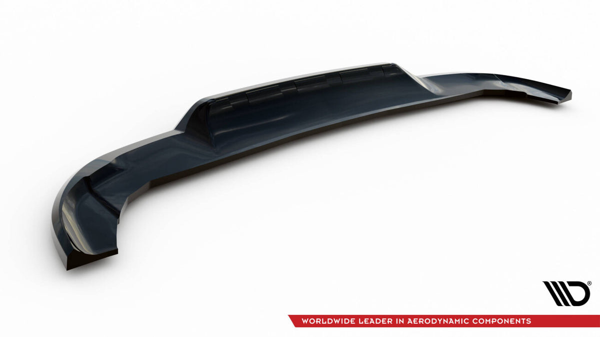Diffusor Heckansatz passend für Mercedes A AMG-Line W176 Facelif schwarz Hochglanz