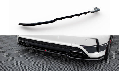 Diffusor Heckansatz passend für Mercedes A45 AMG W176 schwarz Hochglanz