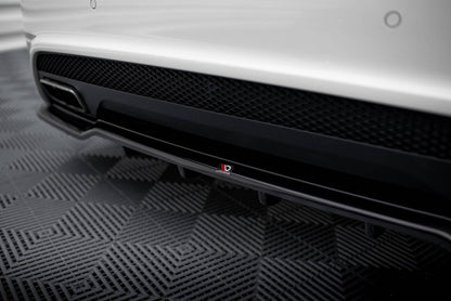 Diffusor Heckansatz passend für Mercedes A45 AMG W176 schwarz Hochglanz