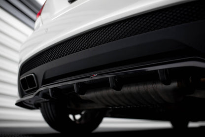 Diffusor Heckansatz passend für Mercedes A45 AMG W176 schwarz Hochglanz