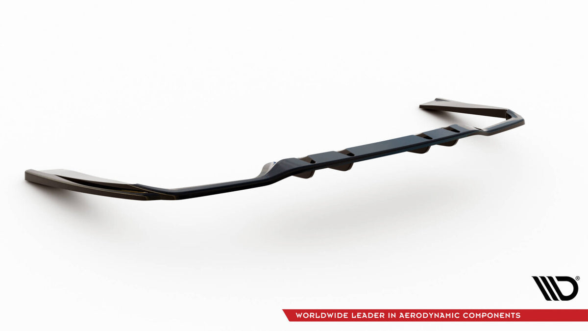 Diffusor Heckansatz passend für Mercedes-AMG C 43 Limousine W205 FL schwarz Hochglanz