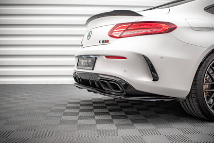 Diffusor Heckansatz passend für Mercedes-AMG C 63 AMG Coupe C205 FL schwarz matt
