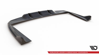 Diffusor Heckansatz passend für Mercedes-AMG C63 Limousine / Kombi W205 / S205 schwarz Hochglanz