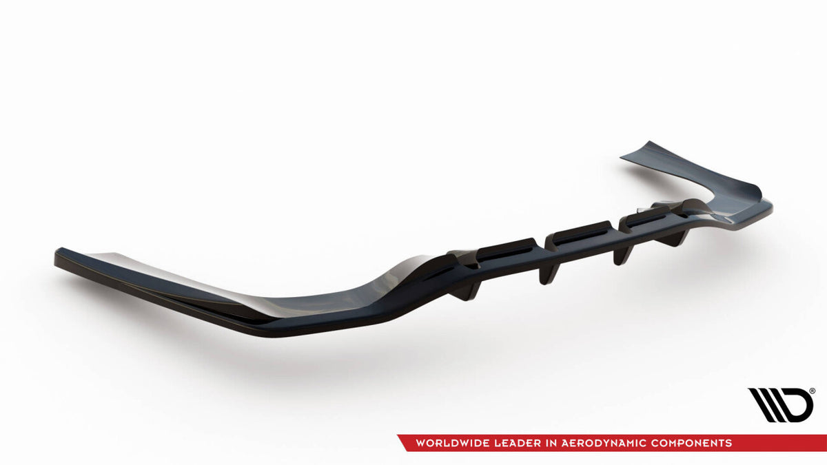 Diffusor Heckansatz passend für Mercedes-AMG CLA 35 / 45 Coupe / Shooting Brake C118 FL / X118 FL schwarz Hochglanz