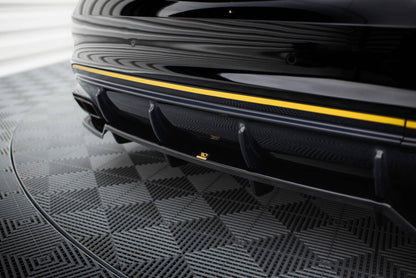 Diffusor Heckansatz passend für Mercedes-AMG CLA 45 C117 FL schwarz Hochglanz