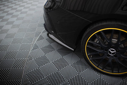 Diffusor Heckansatz passend für Mercedes-AMG CLA 45 C117 FL schwarz Hochglanz