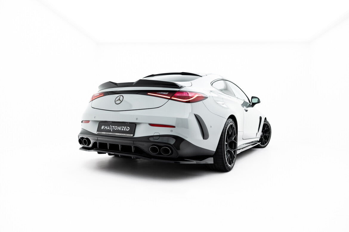 Diffusor Heckansatz passend für Mercedes-AMG CLE 53 Aero C236 schwarz Hochglanz