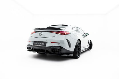 Diffusor Heckansatz passend für Mercedes-AMG CLE 53 Aero C236 schwarz Hochglanz