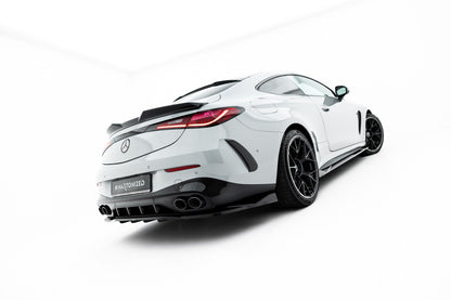 Diffusor Heckansatz passend für Mercedes-AMG CLE 53 Aero C236 schwarz Hochglanz