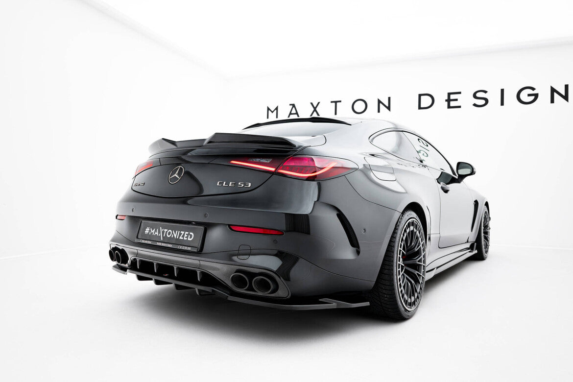 Diffusor Heckansatz passend für Mercedes-AMG CLE 53 C236 schwarz Hochglanz
