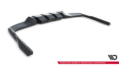 Diffusor Heckansatz passend für Mercedes-AMG CLE 53 C236 schwarz Hochglanz