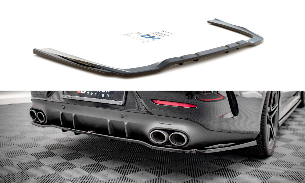 Diffusor Heckansatz passend für Mercedes-AMG CLS 53 C257 schwarz Hochglanz