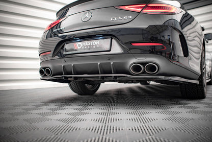 Diffusor Heckansatz passend für Mercedes-AMG CLS 53 C257 schwarz Hochglanz