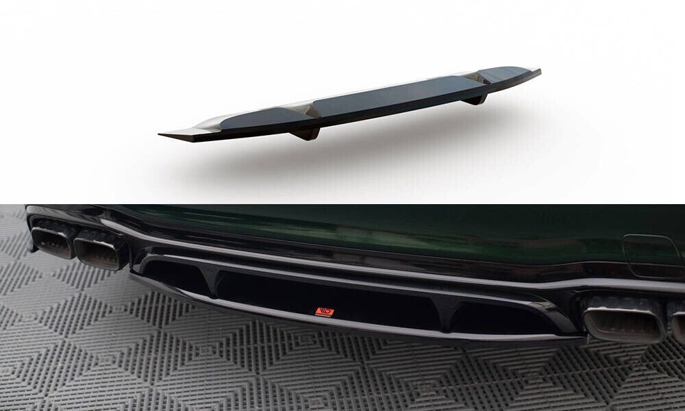 Diffusor Heckansatz passend für Mercedes-AMG E63 W213 FL schwarz Hochglanz