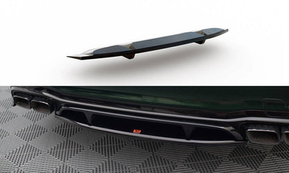 Diffusor Heckansatz passend für Mercedes-AMG E63 W213 FL schwarz Hochglanz
