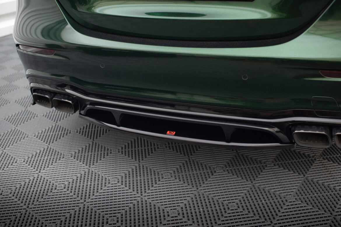 Diffusor Heckansatz passend für Mercedes-AMG E63 W213 FL schwarz Hochglanz