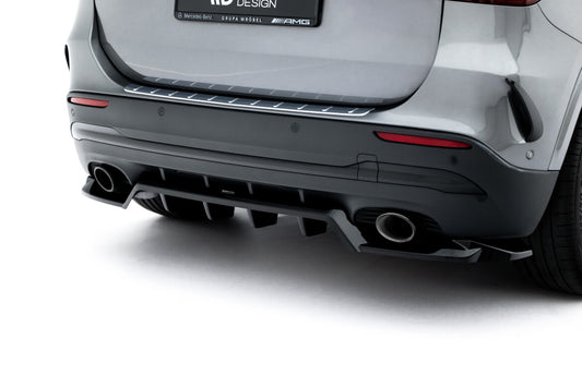 Diffusor Heckansatz passend für Mercedes-AMG GLA 35 H247 FL schwarz Hochglanz