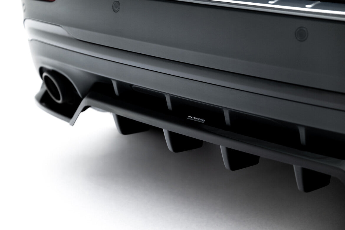 Diffusor Heckansatz passend für Mercedes-AMG GLA 35 H247 FL schwarz Hochglanz