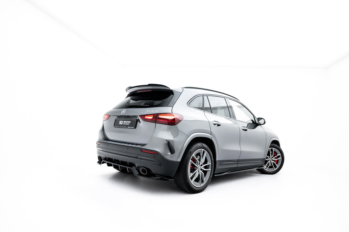 Diffusor Heckansatz passend für Mercedes-AMG GLA 35 H247 FL schwarz Hochglanz