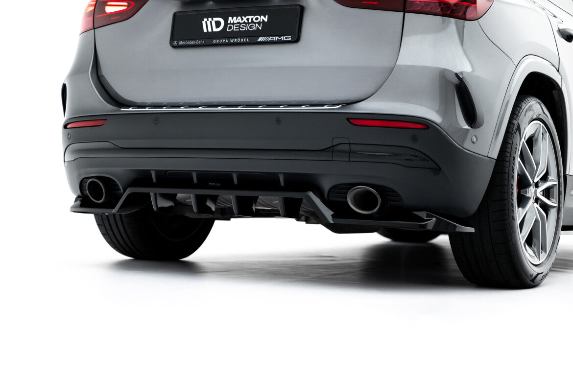 Diffusor Heckansatz passend für Mercedes-AMG GLA 35 H247 FL schwarz Hochglanz