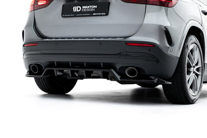 Diffusor Heckansatz passend für Mercedes-AMG GLA 35 H247 FL schwarz Hochglanz