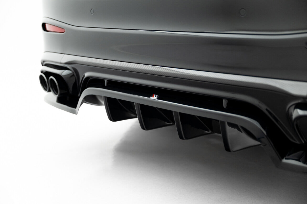 Diffusor Heckansatz passend für Mercedes-AMG GLC 43 X254 schwarz Hochglanz