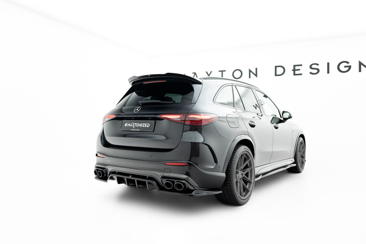 Diffusor Heckansatz passend für Mercedes-AMG GLC 43 X254 schwarz Hochglanz