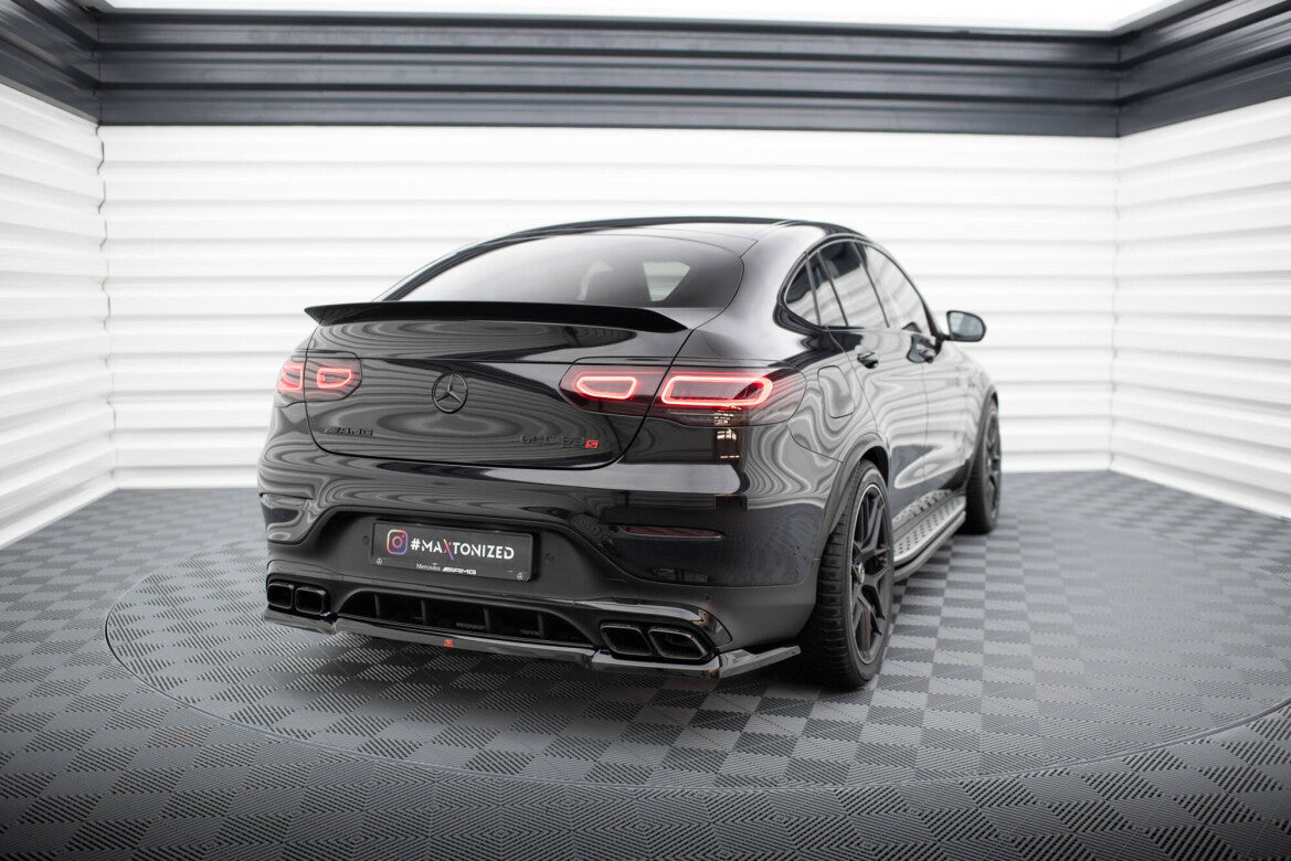 Diffusor Heckansatz passend für Mercedes-AMG GLC 63 Coupe C253 FL schwarz Hochglanz