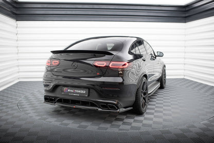 Diffusor Heckansatz passend für Mercedes-AMG GLC 63 Coupe C253 FL schwarz Hochglanz