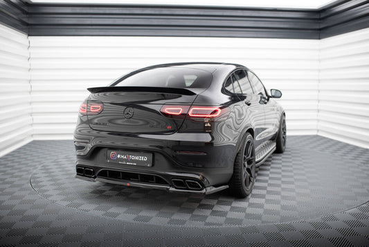 Diffusor Heckansatz passend für Mercedes-AMG GLC 63 Coupe C253 FL schwarz Hochglanz
