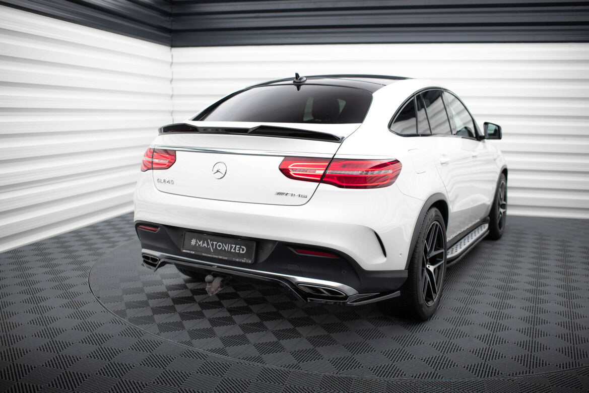 Diffusor Heckansatz passend für Mercedes-AMG GLE 43 Coupe C292 schwarz Hochglanz