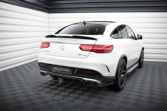 Diffusor Heckansatz passend für Mercedes-AMG GLE 43 Coupe C292 schwarz Hochglanz