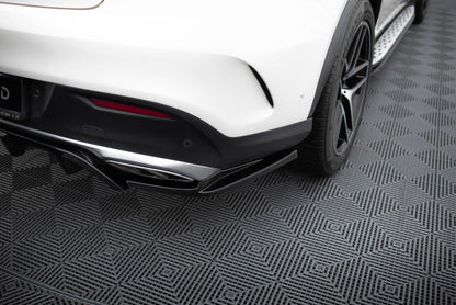 Diffusor Heckansatz passend für Mercedes-AMG GLE 43 Coupe C292 schwarz Hochglanz