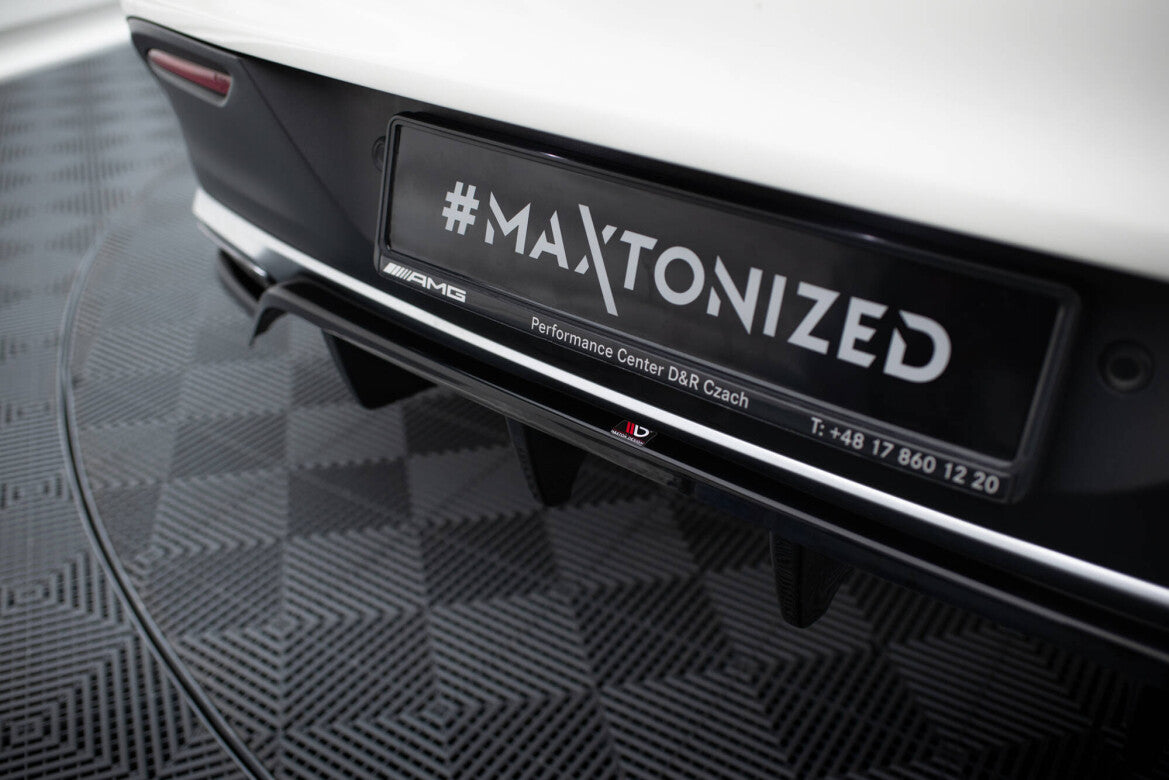 Diffusor Heckansatz passend für Mercedes-AMG GLE 43 Coupe C292 schwarz Hochglanz